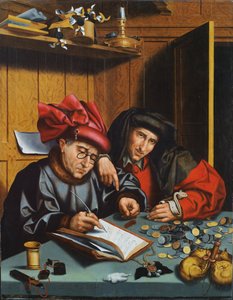 Die Geldwechsler von Marinus van Reymerswaele