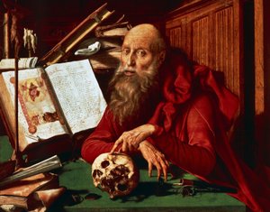 Heiliger Hieronymus in seinem Studierzimmer