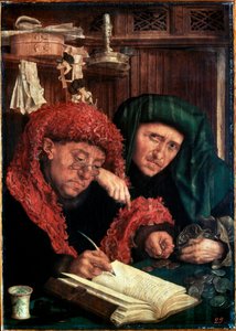 Die Steuereintreiber, zwischen 1490 und 1567 von Marinus van Reymerswaele