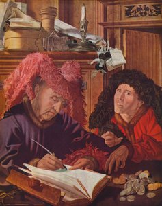 Zwei Banker oder Wucherer, ca. 1540, 1939 von Marinus van Reymerswaele