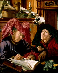 Zwei Steuereintreiber, ca. 1540 von Marinus van Reymerswaele