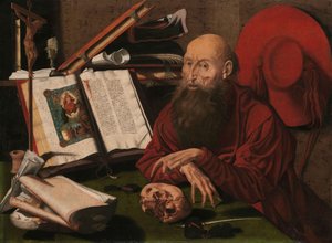 St. Hieronymus in seinem Arbeitszimmer