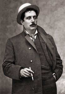Porträt des Komponisten Giacomo Puccini von Mario Nunes Vais