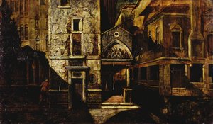 Eine Ecke in Venedig von Mario de (1852 1924) Maria