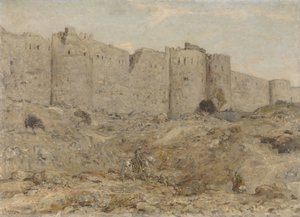 Stadtmauer in Indien