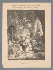 Flauberts Versuchung des Heiligen Antonius, von Couperus ins Holländische übersetzt von Marius Bauer
