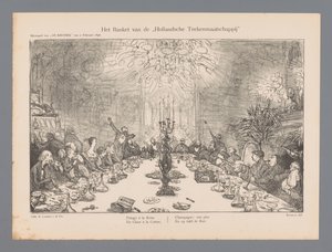 Das Bankett der Holländischen Zeichengesellschaft