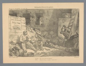 Holländische Wahlrechtsagitation von Marius Bauer