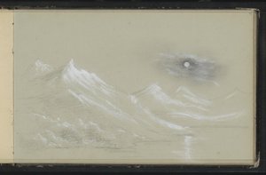 Landschaft mit schneebedeckten Berggipfeln