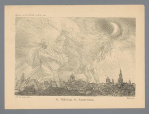 St. Nikolaas in Amsterdam von Marius Bauer