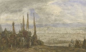 Türkisches Heer vor Jerusalem von Marius Bauer