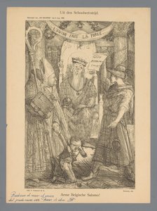 Aus dem Schulgesetz-Kampf (Titel auf Objekt) von Marius Bauer