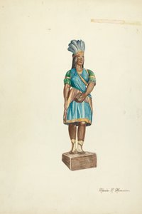 Holzindianerin