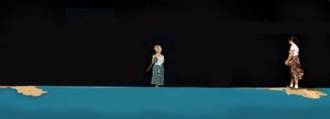 Nachtleben Szene 2, 2016 (digitale Medien) von Marjorie Weiss