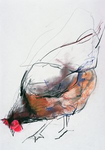 Henne füttern, Trasierra, 1998