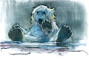 Eisbad von Mark Adlington