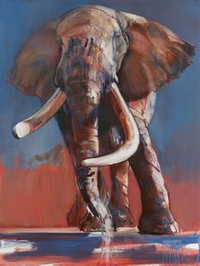Eine Tonne trinkt, 2018 von Mark Adlington