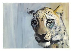 Raubtier (Arabischer Leopard), 2009 von Mark Adlington
