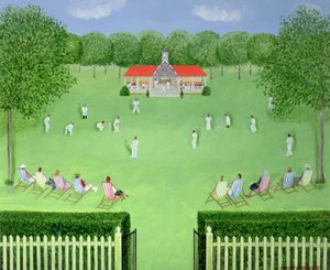 Das Cricketspiel von Mark Baring
