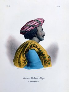 Ram Mohan Roy, Gründer des Brahmo Samaj, 1828