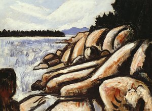 City Point, Vinalhaven, 1937-38 von Marsden Hartley