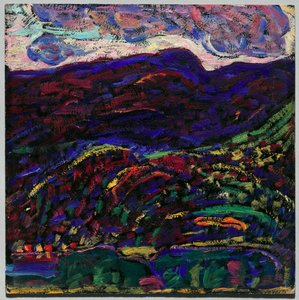 Kezar-See, Herbstabend, ca. 1910