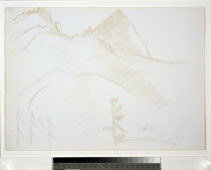 Berglandschaft mit Kiefern von Marsden Hartley