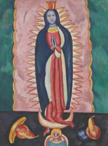 Die Jungfrau von Guadalupe, ca. 1918-19 von Marsden Hartley
