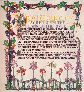 Illuminierter Text aus 