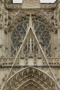 Fassade Rosettenfenster von Martin Chambiges