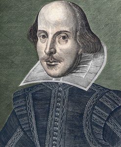 Porträt von William Shakespeare von Martin Droeshout