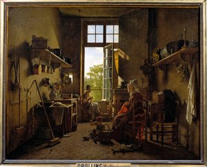 Innenansicht einer Küche (Gemälde von Martin Drolling, 1815)