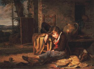 Der kleine Schläfer; Le Petit Dormeur, 1795 von Martin Drölling