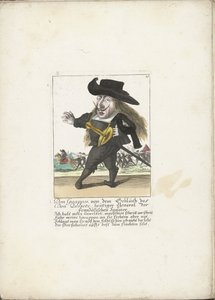 Der spanische Zwerg Don Guappos, ca. 1710