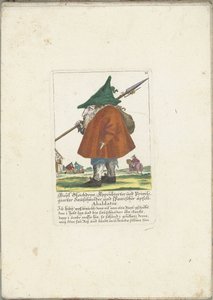 Der Zwerg Riepl Gleichdron, ca. 1710 von Martin Engelbrecht (attributed to)