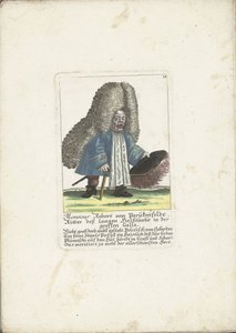 Der Zwerg Robert von Parukenfeldt, ca. 1710