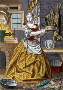 Ein Koch, um 1750 (Stich)