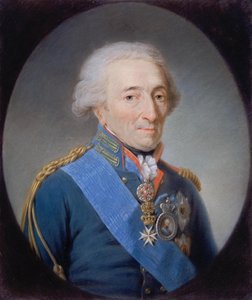 Porträt von Prinz Nikolay Ivanovich Saltykov 1736-1816, 1807 von Martin Ferdinand Quadal