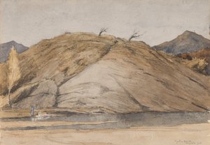 Die Ufer der Scrivia, Arquata, Italien von Martin Hardie
