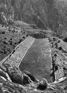Stadion, Delphi, Griechenland