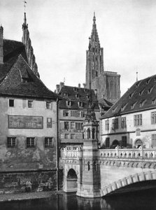 Straßburg, Elsass, Frankreich, 1937 von Martin Hurlimann