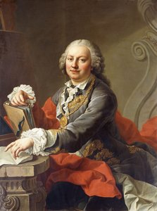Porträt des Künstlers, Halbfigur, vor einer Steinbrüstung sitzend von Martin II Mytens or Meytens