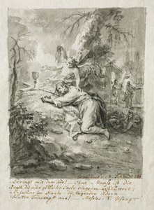 Christus am Ölberg von Martin Johann Schmidt