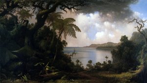 Jamaika, Blick vom Fern-Tree Walk, 1887