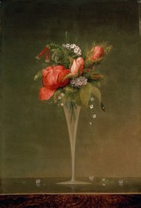 Stillleben mit Weinglas, 1860 von Martin Johnson Heade