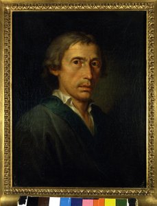 Porträt von Giuseppe Parini, italienischer Dichter und Schriftsteller. Gemälde von Martin Knoller. 1760-1770 circa. Mailand von Martin Knoller