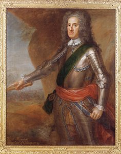 Feldmarschall George Hamilton (1666-1737), Earl of Orkney, 1724 von Martin Maingaud