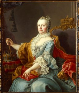 Porträt von Maria Theresia, Heilige Römische Kaiserin von Martin Meytens the Younger