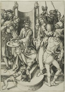 Christus vor Pilatus, aus Die Passion