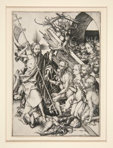 Christus in der Vorhölle von Martin Schongauer